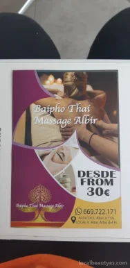 Baipho thai massage Albir, Comunidad Valenciana - Foto 2