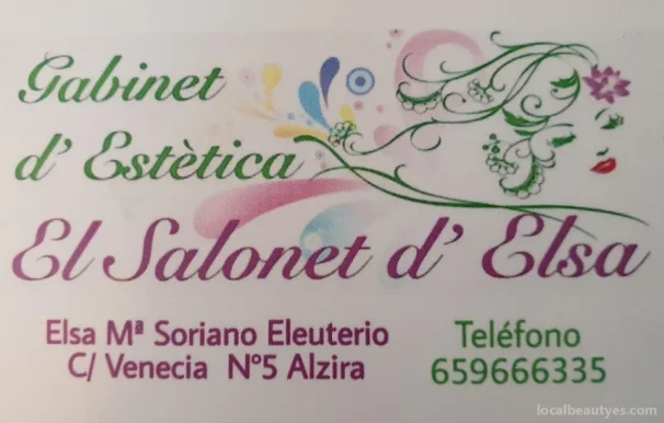 El Salonet D'Elsa, Comunidad Valenciana - 
