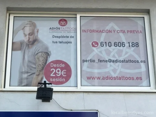 Centro de eliminación de tatuajes ADIÓS TATTOOS PERLIO-FENE (A CORUÑA), Galicia - Foto 1