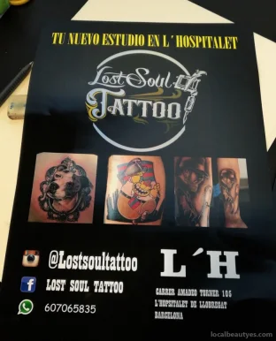 Lost Soul tattoo shop, Hospitalet de Llobregat - Foto 3