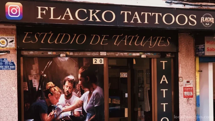 Flacko Tattoos, Madrid - Foto 1